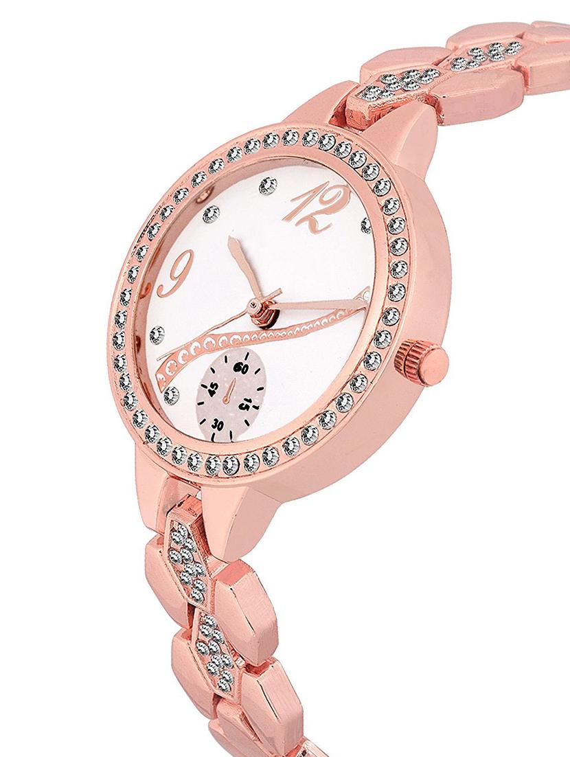 glory s-307 copare dial strap analog watches for women - 15241402 - Zoom Image - 2