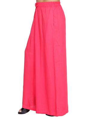 pink flared palazzo - 15242181 - Standard Image - 2