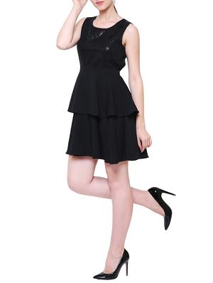 sequined layered dress - 15242203 - Standard Image - 2