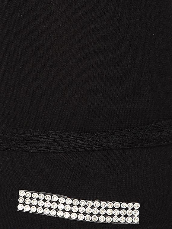 black solid leggings capri - 15249765 - Zoom Image - 5