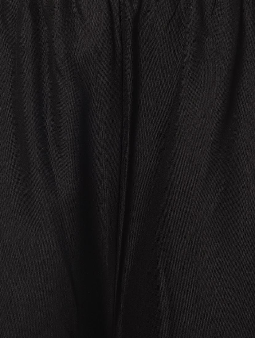 black rayon palazzos - 15254198 - Zoom Image - 5