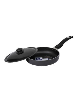 non stick induction friendly frypan with stainless steel lid (large, approx. 22.5 cms,approx. 1.2 litres) - 15254297 - Standard Image - 2