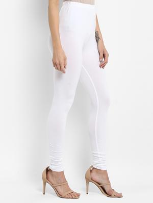 white polyester leggings - 15256356 - Standard Image - 2