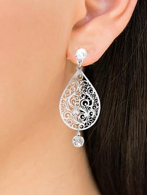 Drop earrings - 15258190 - Standard Image - 2