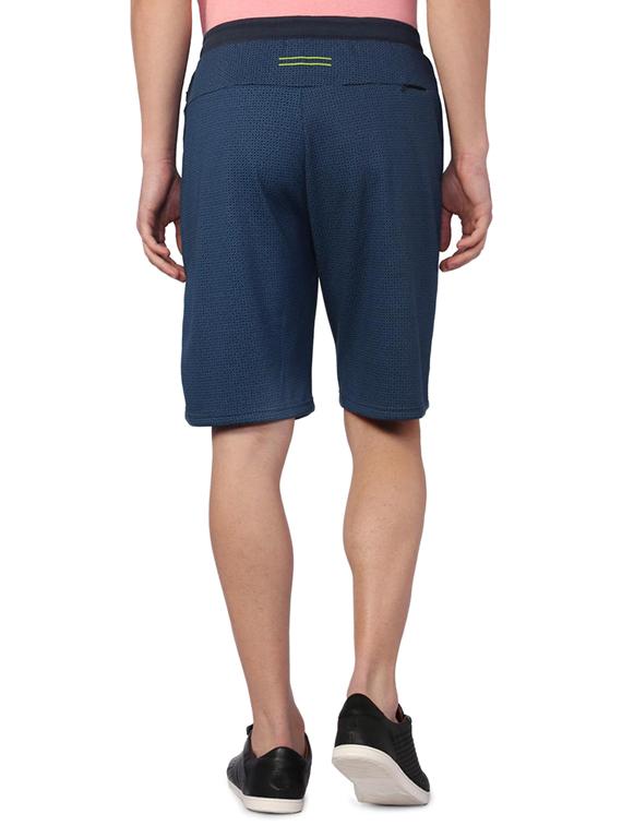 blue cotton shorts - 15260045 - Zoom Image - 2