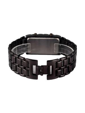 surbhi fashion men's black metal watch - 15265360 - Standard Image - 2