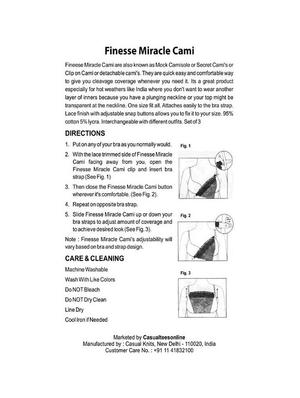 set of 3 mock camisoles - 15265364 - Standard Image - 5