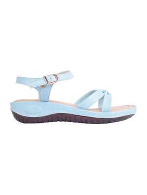 blue ankle strap sandal - 15266607 - Standard Image - 2