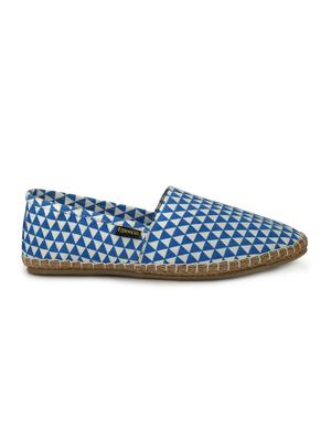 blue canvas slip on espadrille - 15268421 - Standard Image - 2