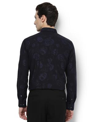 black cotton formal shirt - 15274683 - Standard Image - 2
