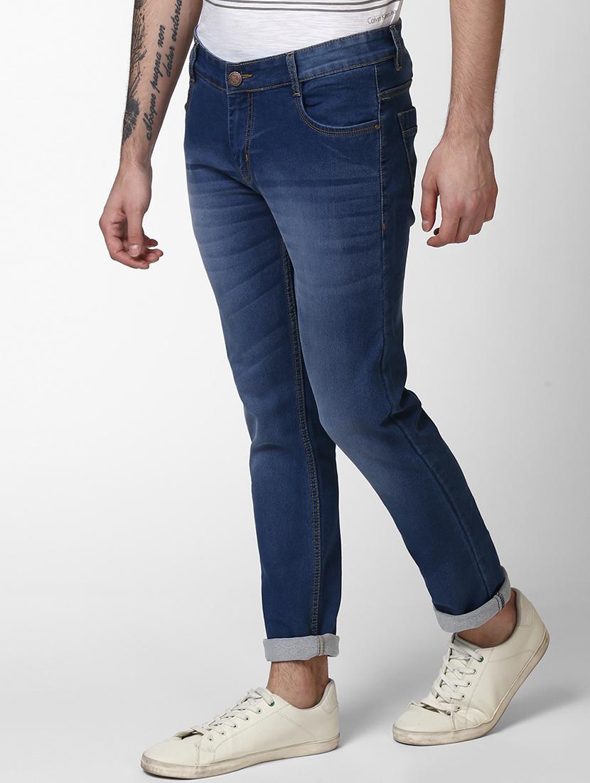 blue denim washed jeans - 15276175 - Zoom Image - 2