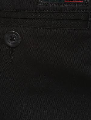 black cotton blend chinos - 15277240 - Standard Image - 5