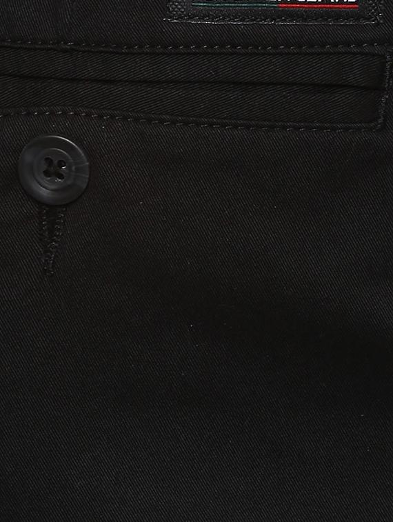black cotton blend chinos - 15277240 - Zoom Image - 5