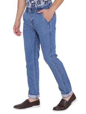 blue denim plain jeans - 15279206 - Standard Image - 2