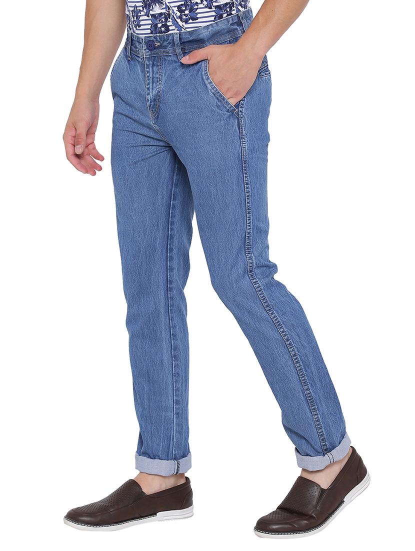 blue denim plain jeans - 15279206 - Zoom Image - 2