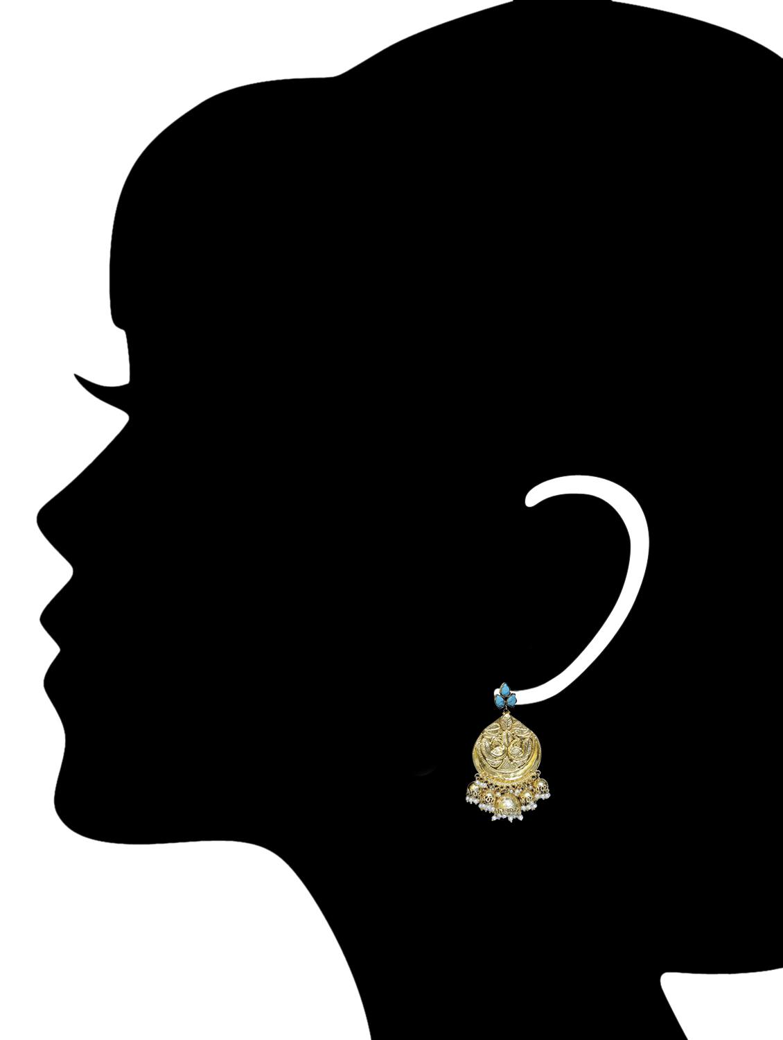 Chandballi earrings - 15279384 - Zoom Image - 2