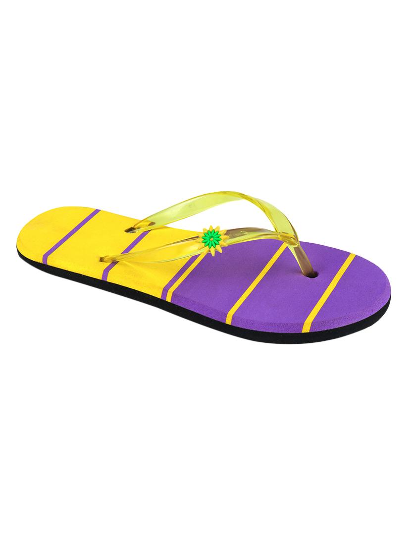 multi colored toe separator flip flop - 15280902 - Zoom Image - 2