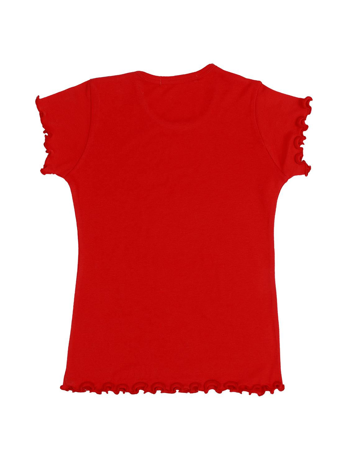 red cotton top - 15282681 - Zoom Image - 2