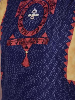 Indigo straight kurta - 15283710 - Standard Image - 5