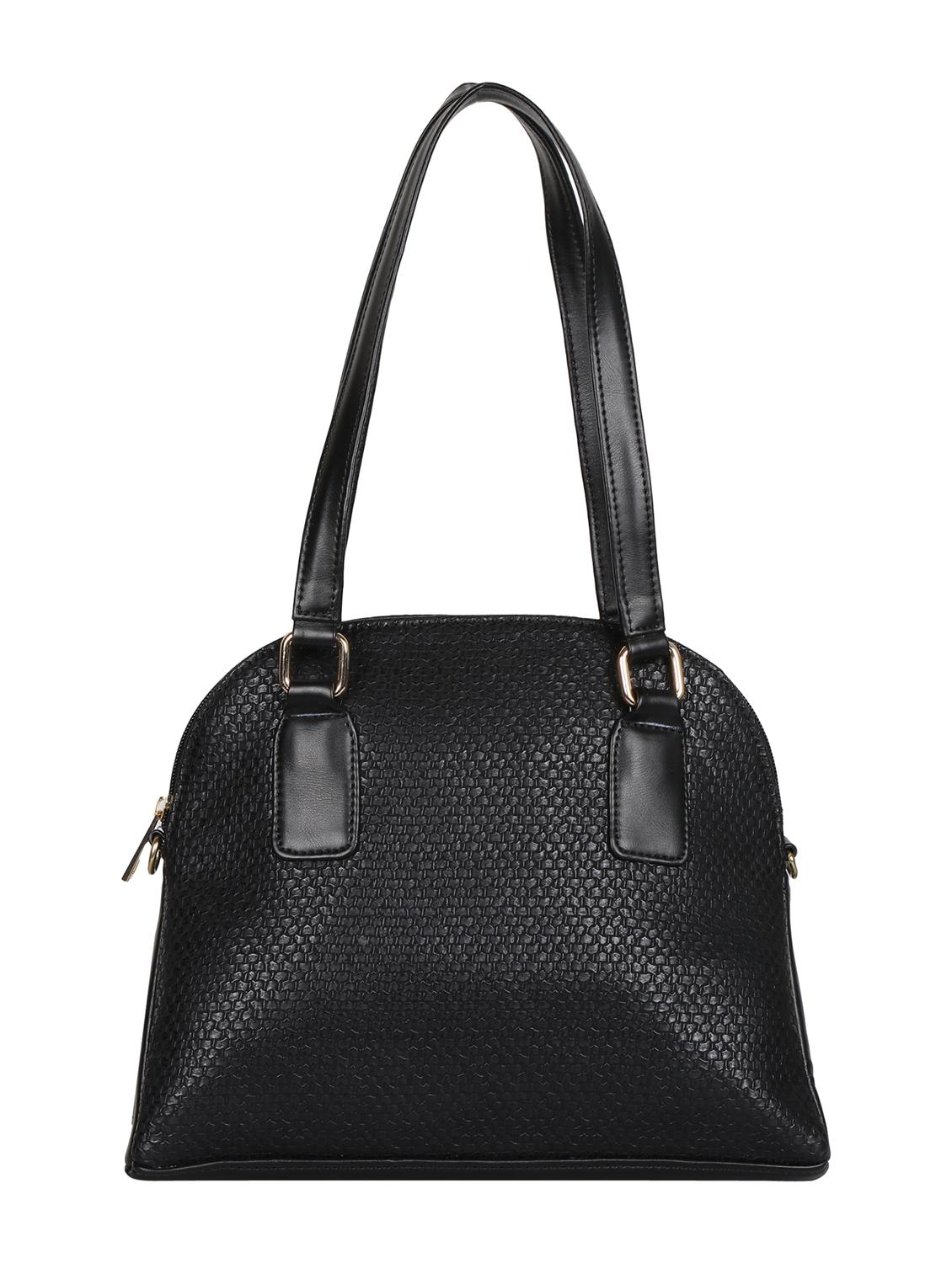 black leatherette (pu) regular handbag - 15283901 - Zoom Image - 2