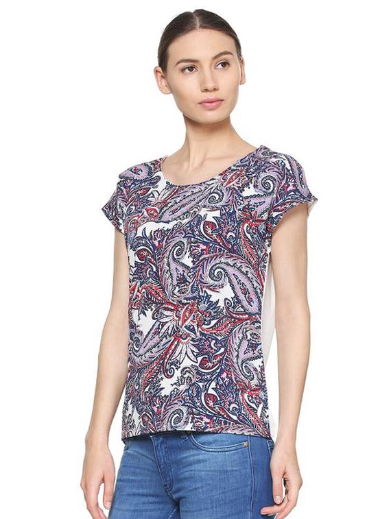 paisley print front top - 15286286 - Zoom Image - 2