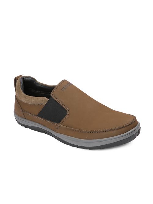 red chief olive casual slip on shoes - 15286513 - Standard Image - 1