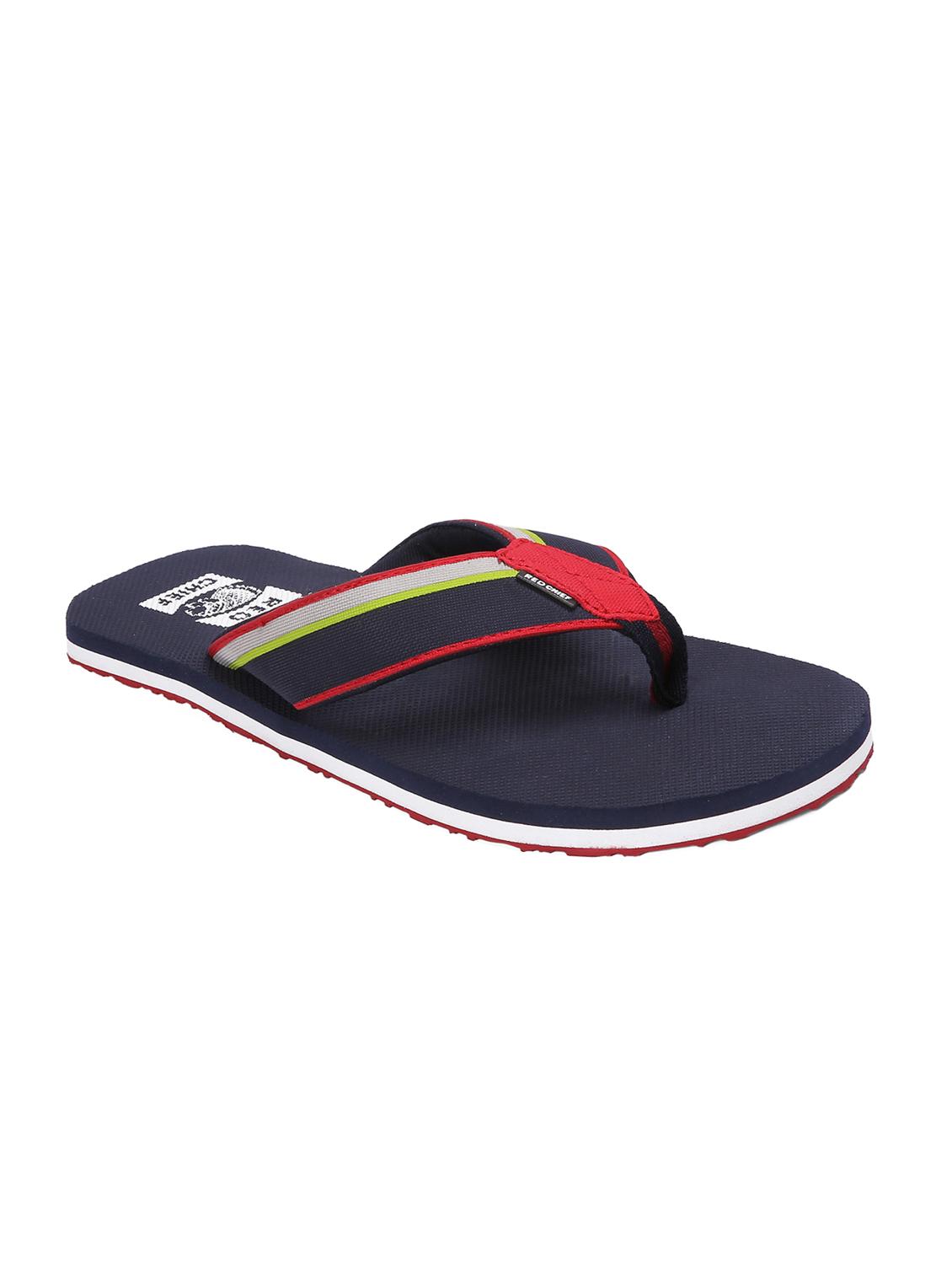 blue Fabric toe separator flip flop - 15286529 - Zoom Image - 2