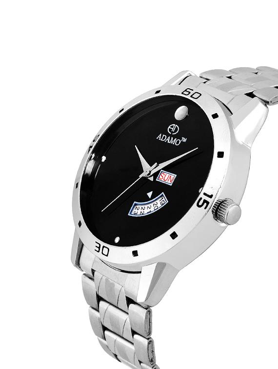 adamo designer (day & date) men's wrist watch a824sm02 - 15286775 - Zoom Image - 2