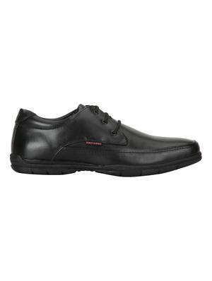 red chief black leather lace-up derby - 15289404 - Standard Image - 2