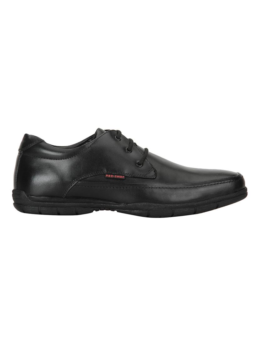 red chief black leather lace-up derby - 15289404 - Zoom Image - 2