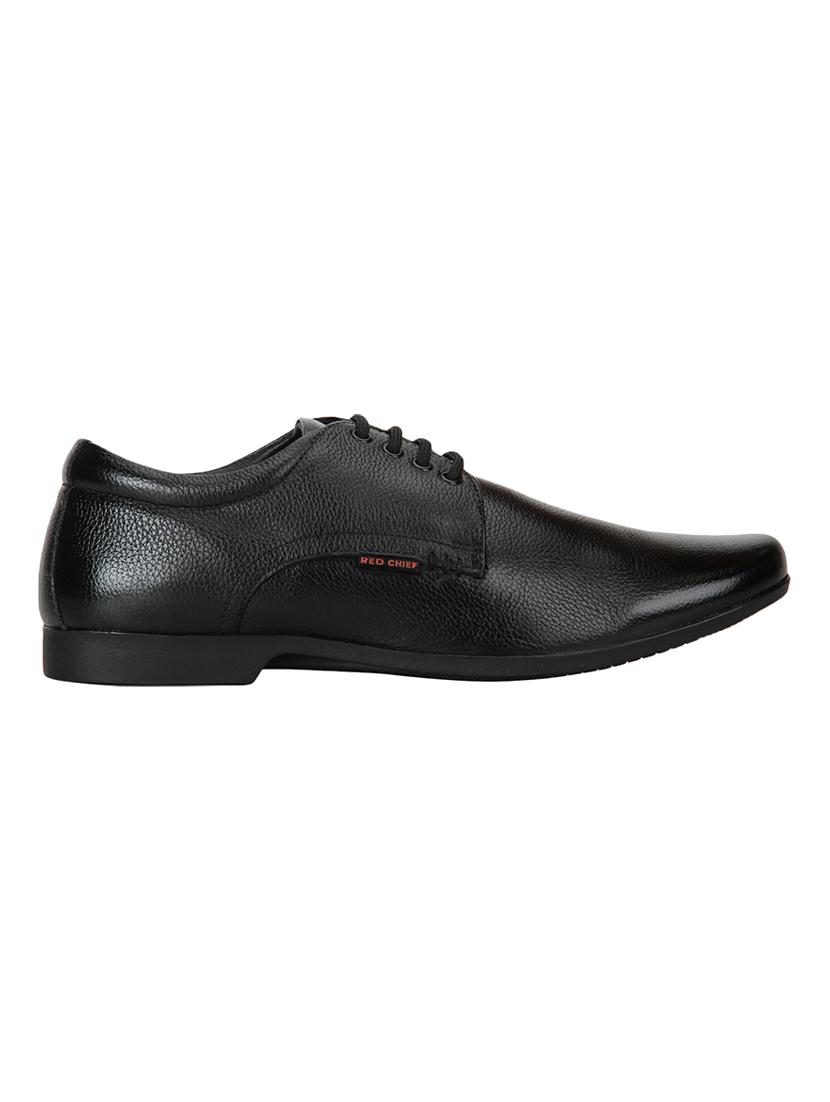 red chief black Leather lace-up derby - 15289405 - Zoom Image - 2