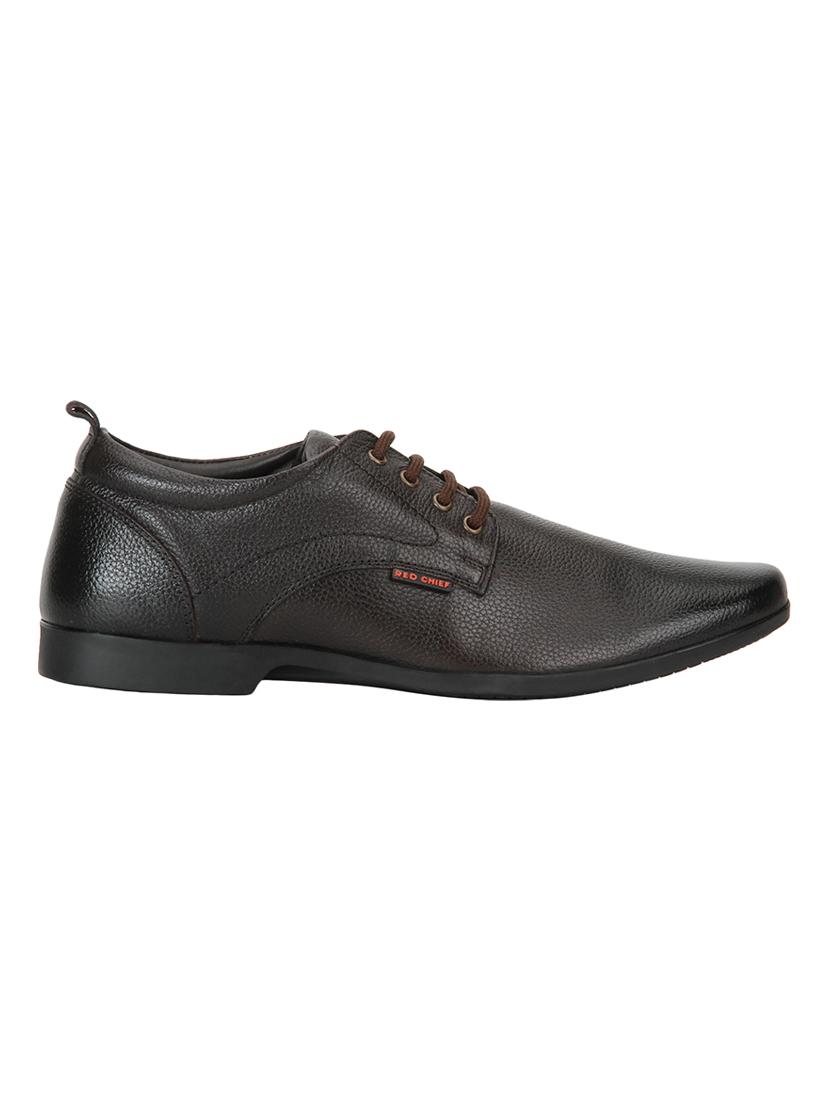 red chief brown Leather lace-up derby - 15289406 - Zoom Image - 2