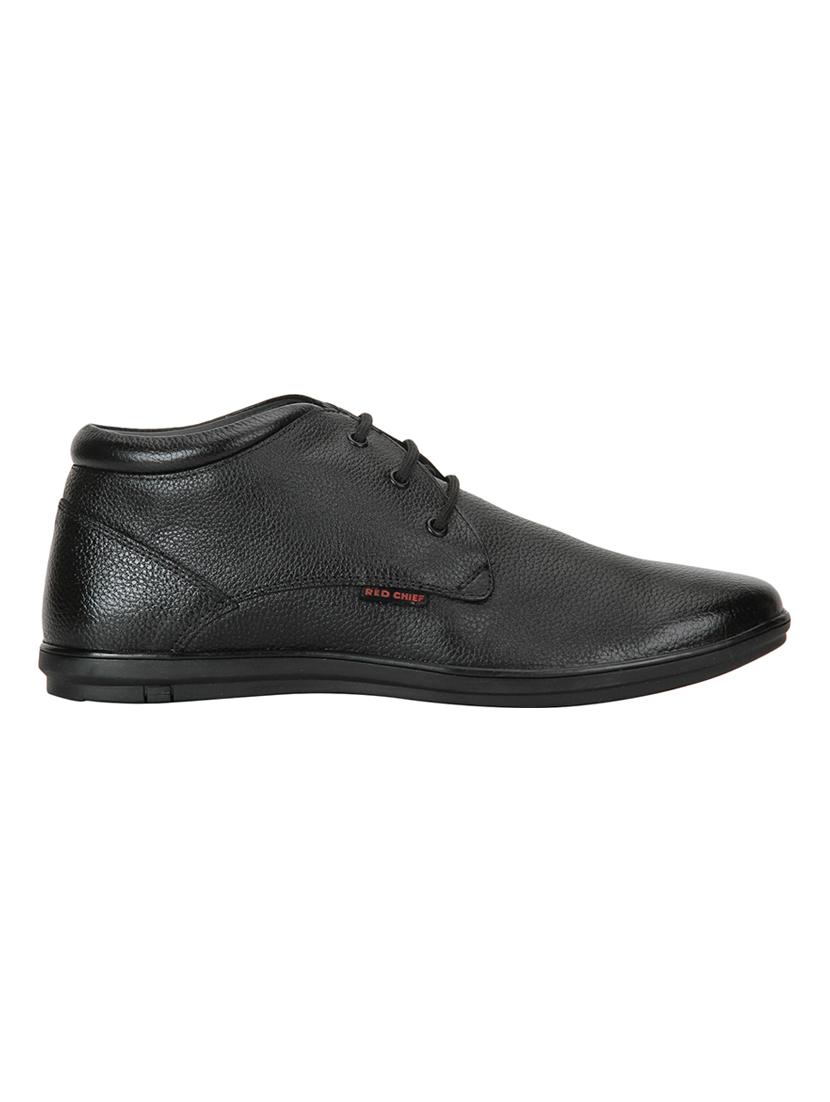 red chief black leather lace-up derby - 15289408 - Zoom Image - 2