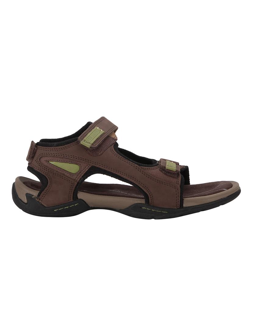 red chief brown leather back strap floater - 15289410 - Zoom Image - 2