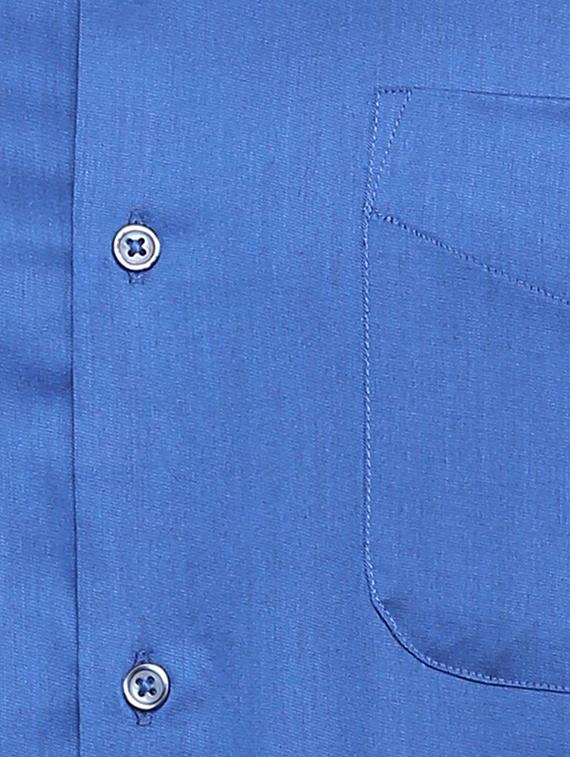 blue cotton formal shirt - 15289597 - Zoom Image - 5