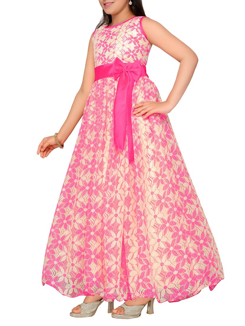 pink net party gown - 15290435 - Zoom Image - 2