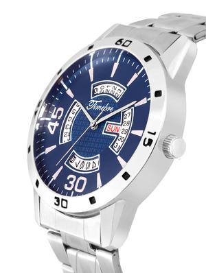 round dial analog watch(tmgxblu827) - 15290650 - Standard Image - 2