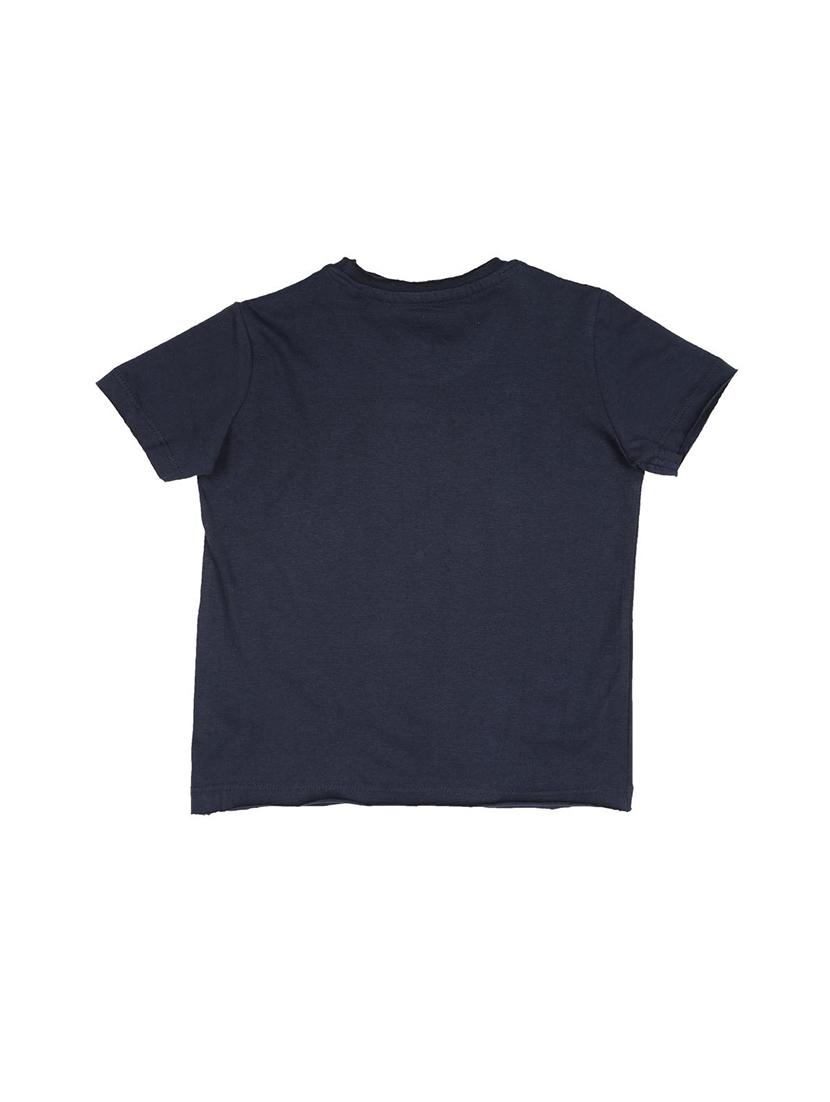 navy blue cotton tshirt - 15292282 - Zoom Image - 2