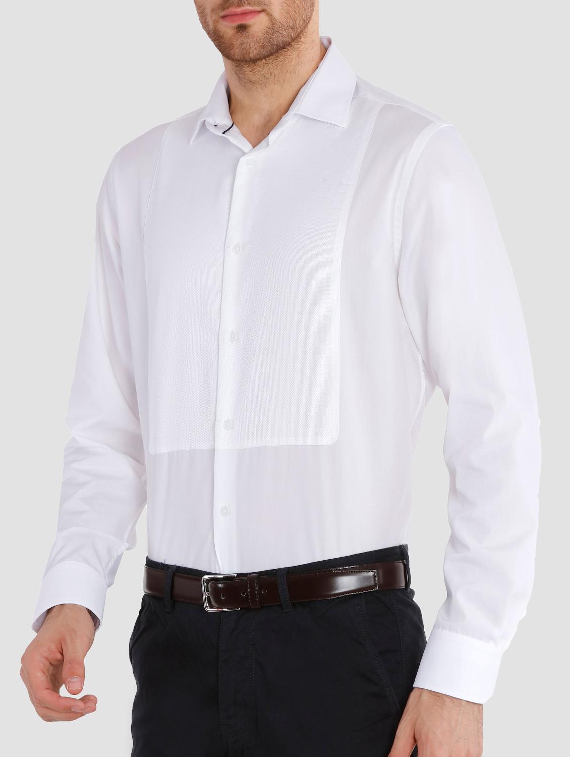 white cotton formal shirt - 15292734 - Zoom Image - 2
