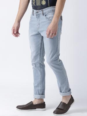 blue denim plain jeans - 15293444 - Standard Image - 2