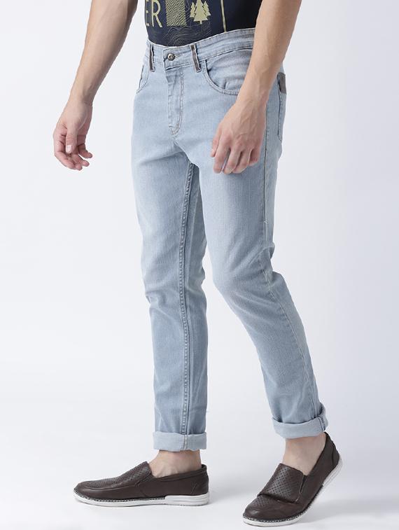 blue denim plain jeans - 15293444 - Zoom Image - 2