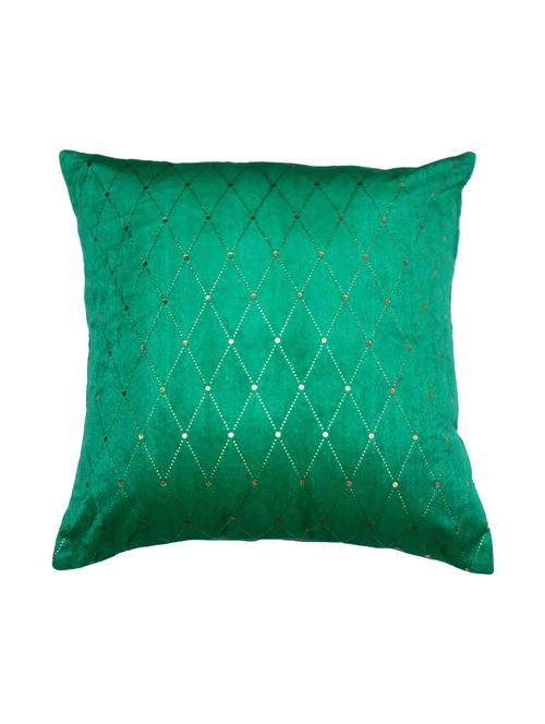 Foil print Cushion Cover - 15293630 - Standard Image - 1