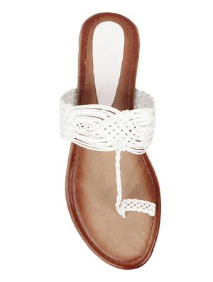 white one toe sandals - 15295504 - Standard Image - 5