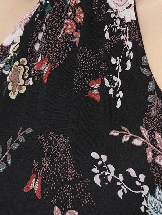 black backless maxi dress - 15300775 - Zoom Image - 5