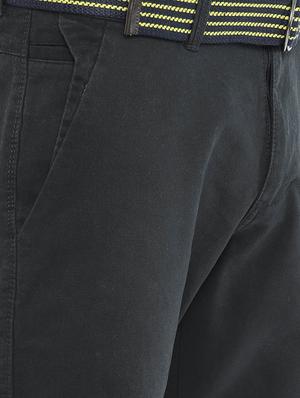 navy blue cotton bermuda - 15300938 - Standard Image - 5