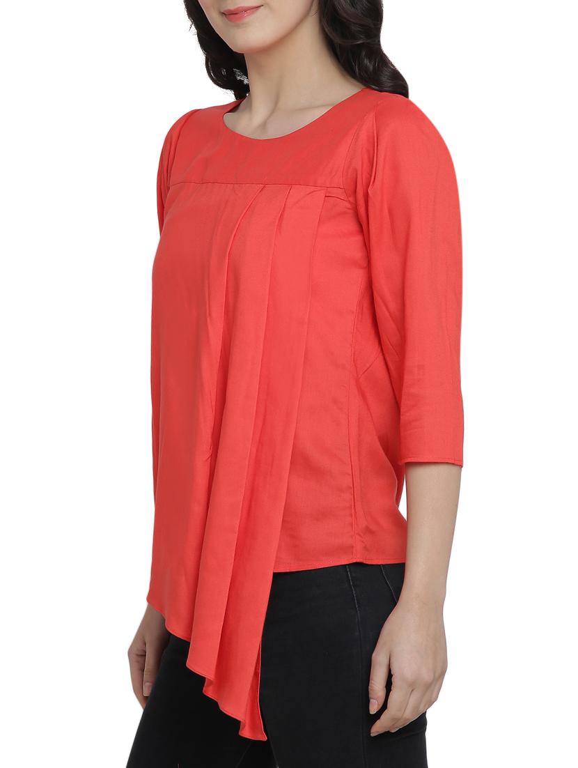 Asymmetric layered top - 15301137 - Zoom Image - 2