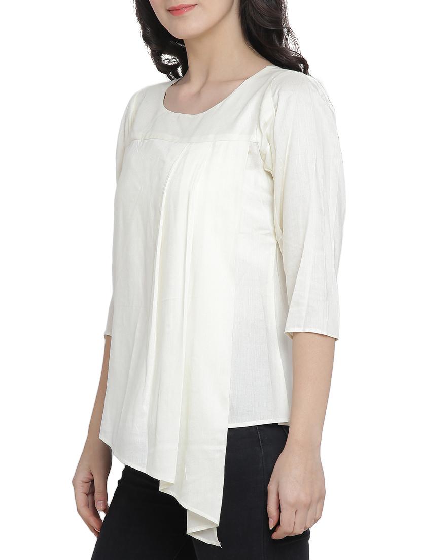 Asymmetric layered top - 15301139 - Zoom Image - 2