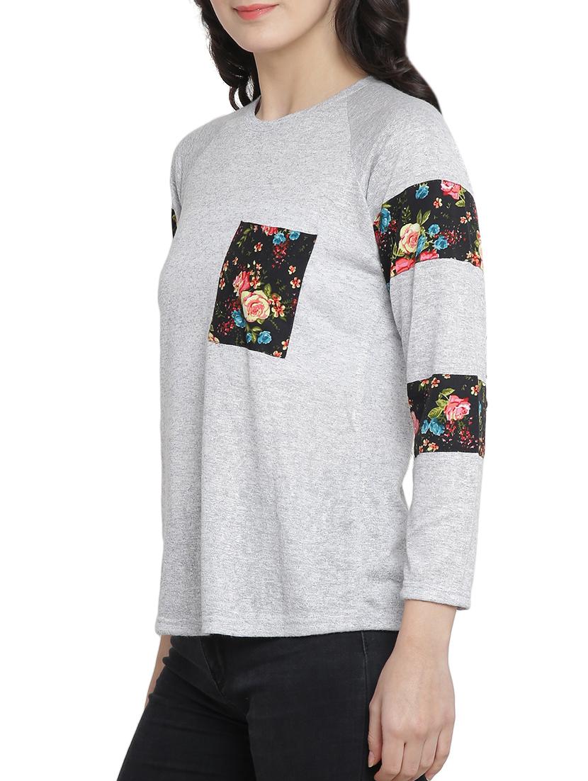Floral panel detail top - 15301143 - Zoom Image - 2