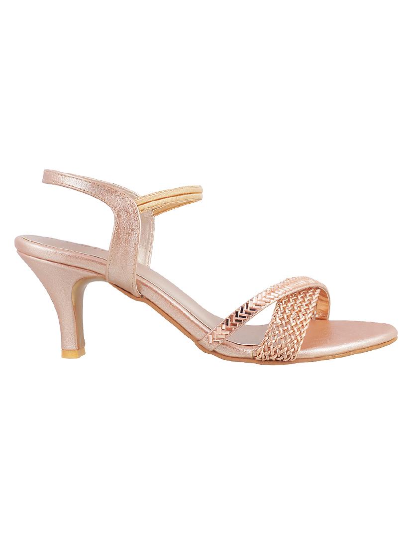 gold back strap sandal - 15304081 - Zoom Image - 2