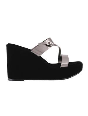grey mules wedge sandal - 15304137 - Standard Image - 2